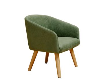 Loungesessel aus Stoff mit Armlehnen BLOOM Luxy