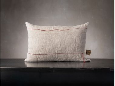 Rectangular jute cushion GAUDE The House of Lyria