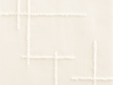 Wool fabric with graphic pattern MAGNOLIA Dedar