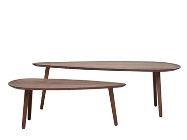 Solid wood central coffee table MALIN Woak