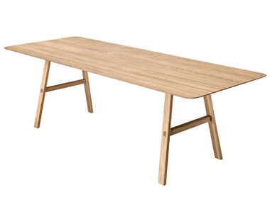 Solid wood dining table MALIN Woak