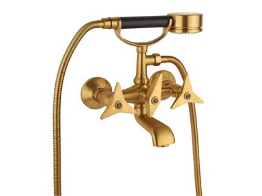 Wall-mounted bathtub tap with hand shower GIO PONTI MAMOLI