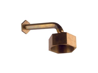 Kopfbrause mit Arm zur Wandmontage HEXAGONAL MAMOLI