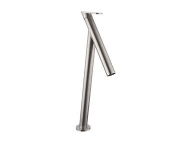 Miscelatore per lavabo monocomando da piano in acciaio inox MARC MAMOLI