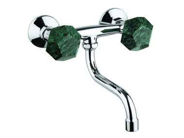 Wall-mounted kitchen tap with swivel spout PENTA MAMOLI
