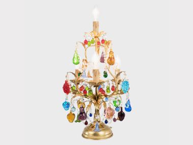 Handmade blown glass table lamp MANDRAGOLA Sogni Di Cristallo