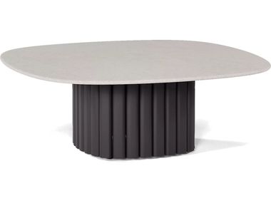 Square ceramic garden central coffee table NAMI MANUTTI