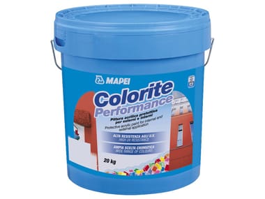 Pittura acrilica protettiva per esterni e interni COLORITE PERFORMANCE