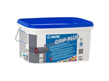 MAPEI, ECO PRIM GRIP PLUS Primer promotore di adesione universale per lisciature, intonaci e adesivi cementizi