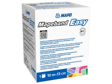 MAPEI, MAPEBAND EASY Nastro in gomma per raccordi elastici di sistemi impermeabilizzanti