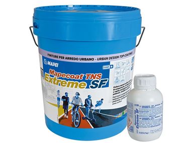 Dekorative Wandfarbe MAPECOAT TNS EXTREME SF MAPEI