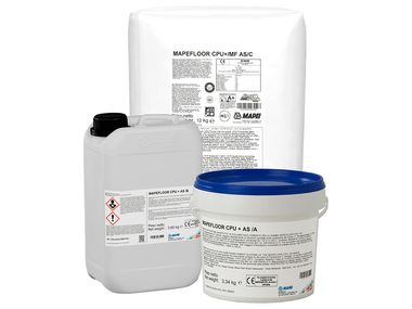 Malta autolivellante ad alte prestazioni MAPEFLOOR CPU+/MF AS MAPEI