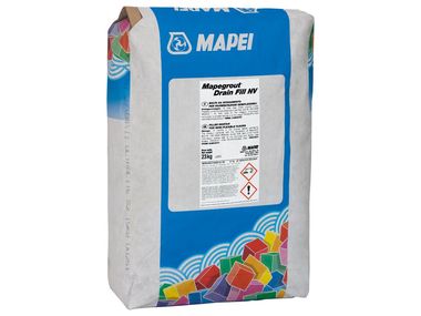 Filler mortar for semi-flexible floors MAPEGROUT DRAIN FILL NV MAPEI