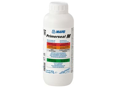 Preliminary impregnation for polyurethane sealants and adhesives MAPEI PRIMERSEAL M MAPEI