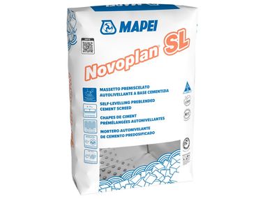 Massetto premiscelato autolivellante a base cementizia NOVOPLAN SL MAPEI