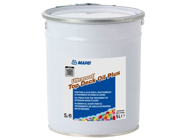 MAPEI, ULTRACOAT TOP DECK OIL PLUS Finitura a olio per il trattamento di pavimenti esterni