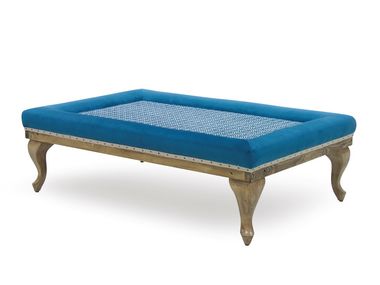 Low velvet and fabric coffee table MARION ESSENCE Crearte Collections