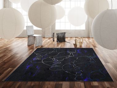 Polyamide rug MASKA INK.RUGS