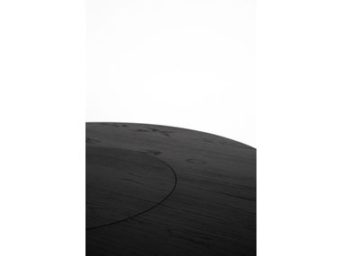 MATERIC Round dining table with Lazy Susan By Porro | design Piero Lissoni
