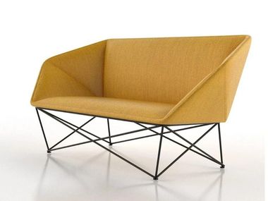 Sofá de tela de 2 plazas X-SOFA MATSU