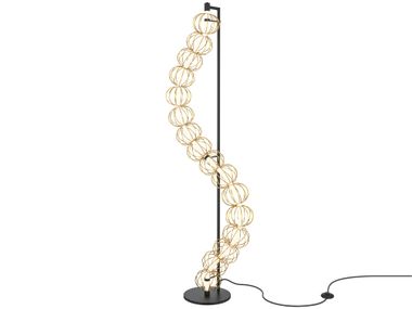 Metal floor lamp GOLDEN CAGE MAYTONI