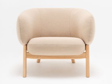 Poltrona in tessuto con braccioli GRAND GRACE MDD