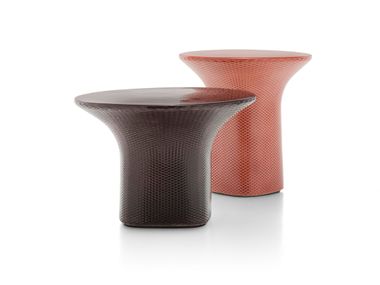 Round ceramic coffee table CLAYER mdf italia