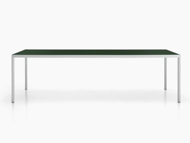 Tavolo rettangolare in pietra OFFSET MDF Italia