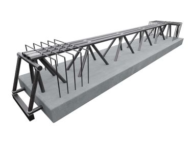 Mixed steel-concrete beam MTR® C BEAMS METAL.RI