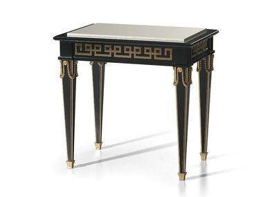 Rectangular marble coffee table MG4158 OAK