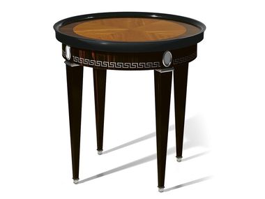 Round ebony coffee table MG4268 OAK