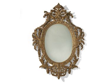 Specchio da parete con cornice MG5121 OAK