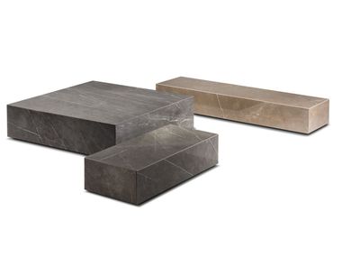 Mesa de centro baixa de grés porcelânico MILLER Frigerio