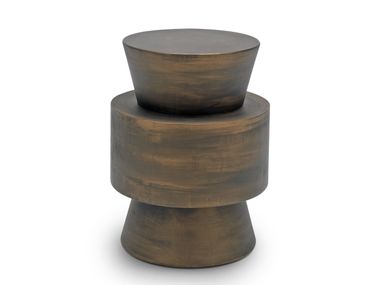 Round high side table MOAI MisuraEmme