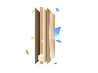 Door panel for indoor use Anti-deformation Multilayer Plywood MOGANS