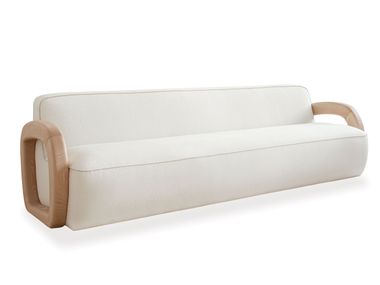 3 seater bouclé fabric sofa MONTEREY DOM Edizioni