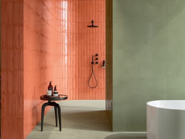 Marca Corona, MULTIFORME CORALLO BRICK Rivestimento in gres porcellanato