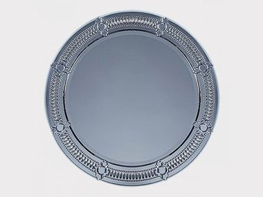 Specchio rotondo in vetro di Murano da parete MUNDI Sogni Di Cristallo