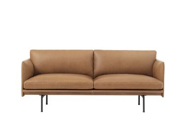 Divano in pelle OUTLINE MUUTO