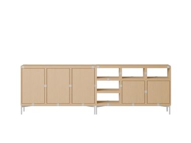 Madia in legno impiallacciato STACKED