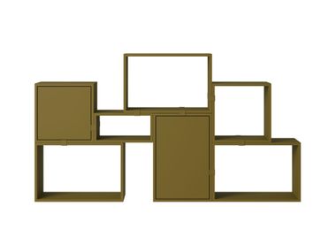 Libreria in legno impiallacciato STACKED MUUTO