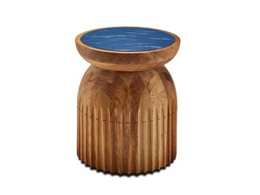 Round solid wood coffee table SIRIUS MW Design