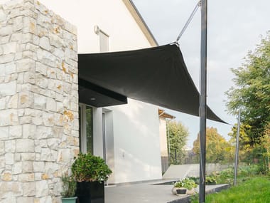 Maanta, SOLARIA LEAN Tenda a vela in polipropilene con profilo muro