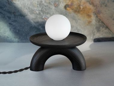 LED ash table lamp POPY Mademoiselle Jo