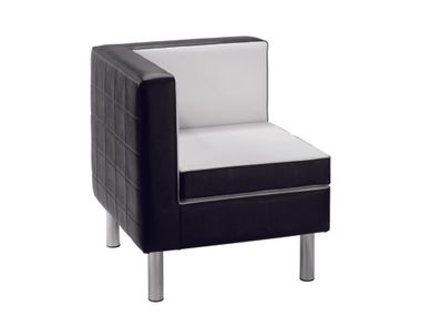 Corner leather armchair DOGE Maletti