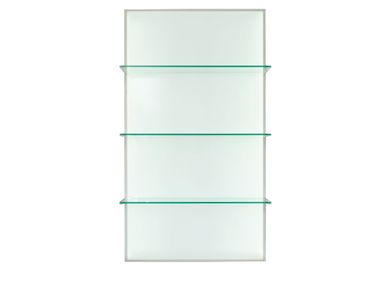 Wall-mounted glass and plexiglass salon display unit EXPO 3 - EXPO 2 Maletti