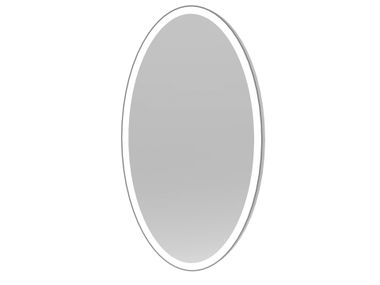 Specchio ovale con illuminazione da parete GRIMHILDE SLIM Maletti
