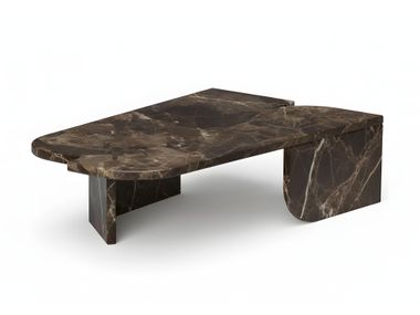 Marble coffee table CURVE Mambo Unlimited Ideas
