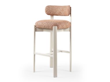 High fabric barstool with back SIENA Mambo Unlimited Ideas