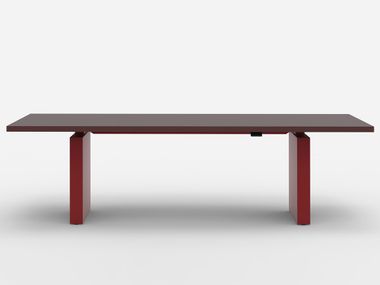Height-adjustable rectangular meeting table OTTO MEETING LARGE Mara